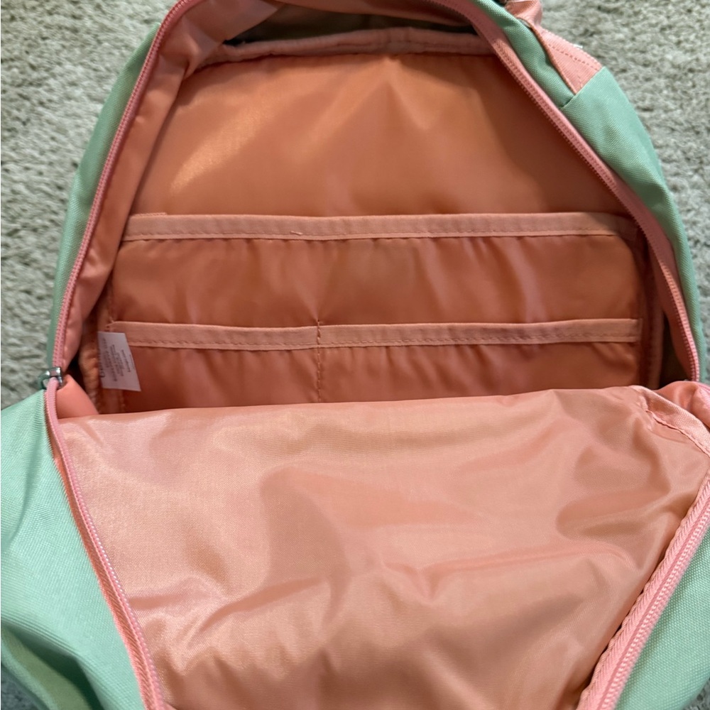 Bentgo Kids Backpack - Mint Green and Coral - Picture 7 of 7